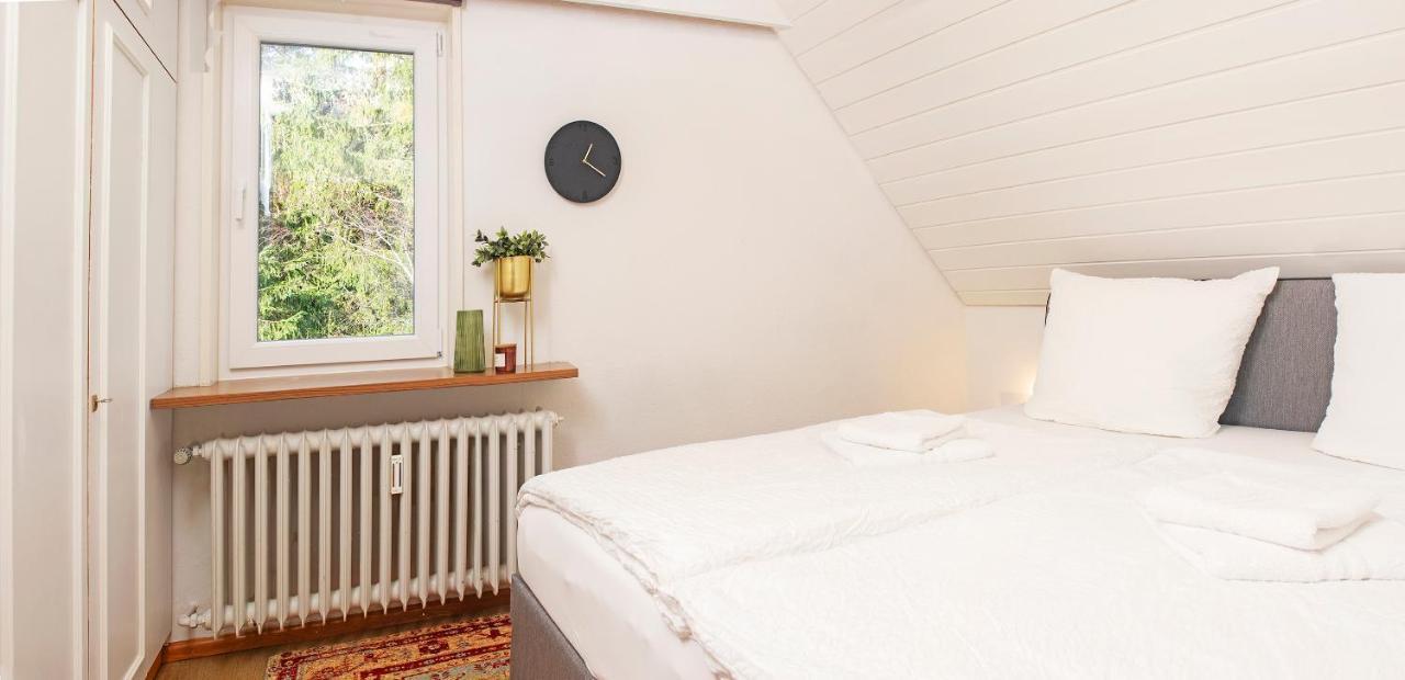Blackncozy - Grosszuegiges Designappartement Mit Boxspringbetten Und Heimkino Фельдберг Экстерьер фото